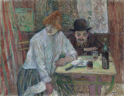 In the Restaurant La Mie Henri de Toulouse-Lautrec